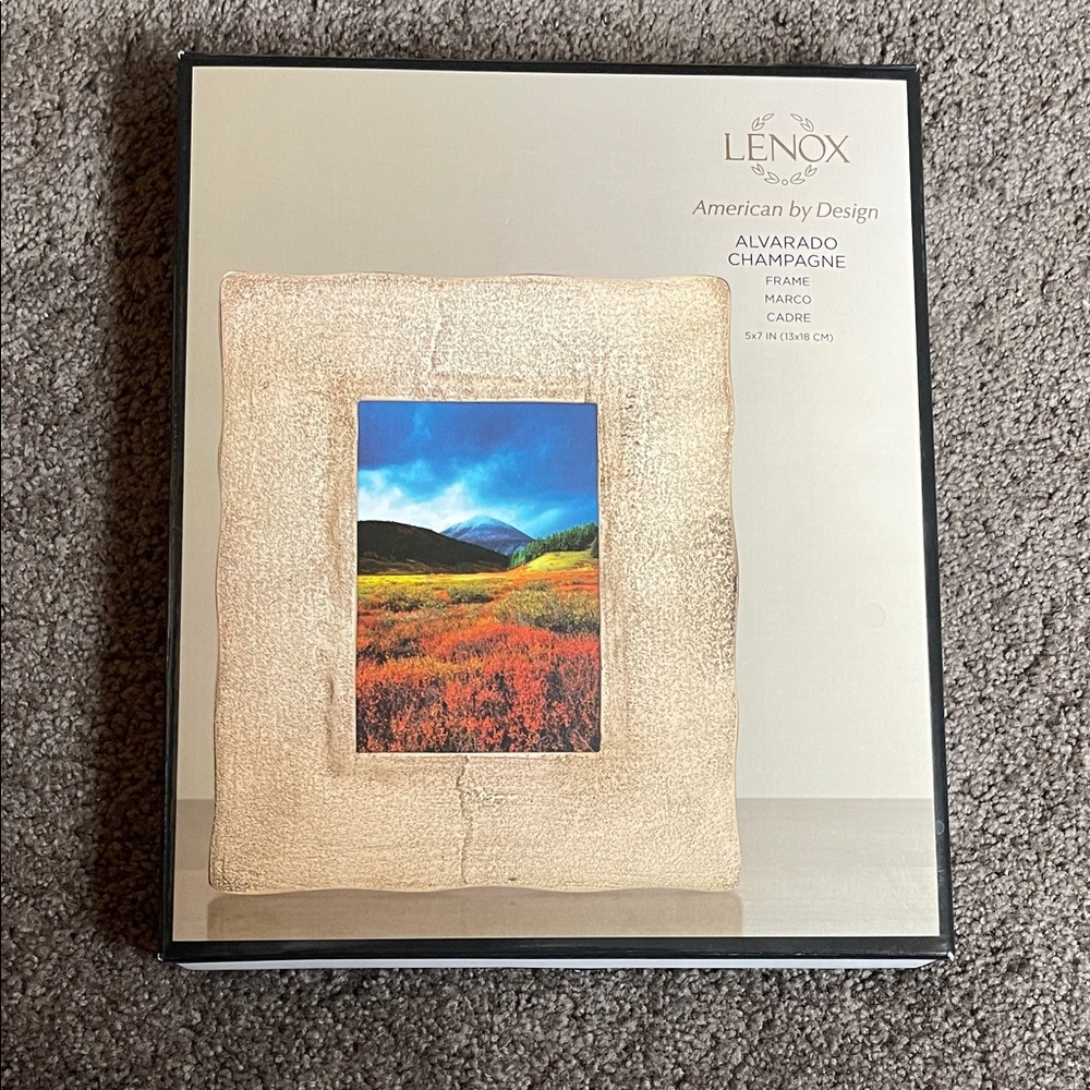 Lenox Alvarado Champagne Frame - Elegant Gold Design